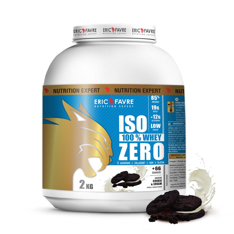 Iso Zero 100% Whey Protéine ERIC FAVRE