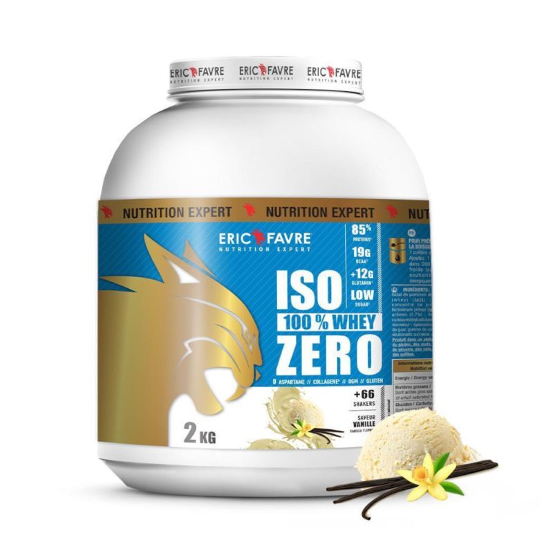 Iso Zero 100% Whey Protéine ERIC FAVRE