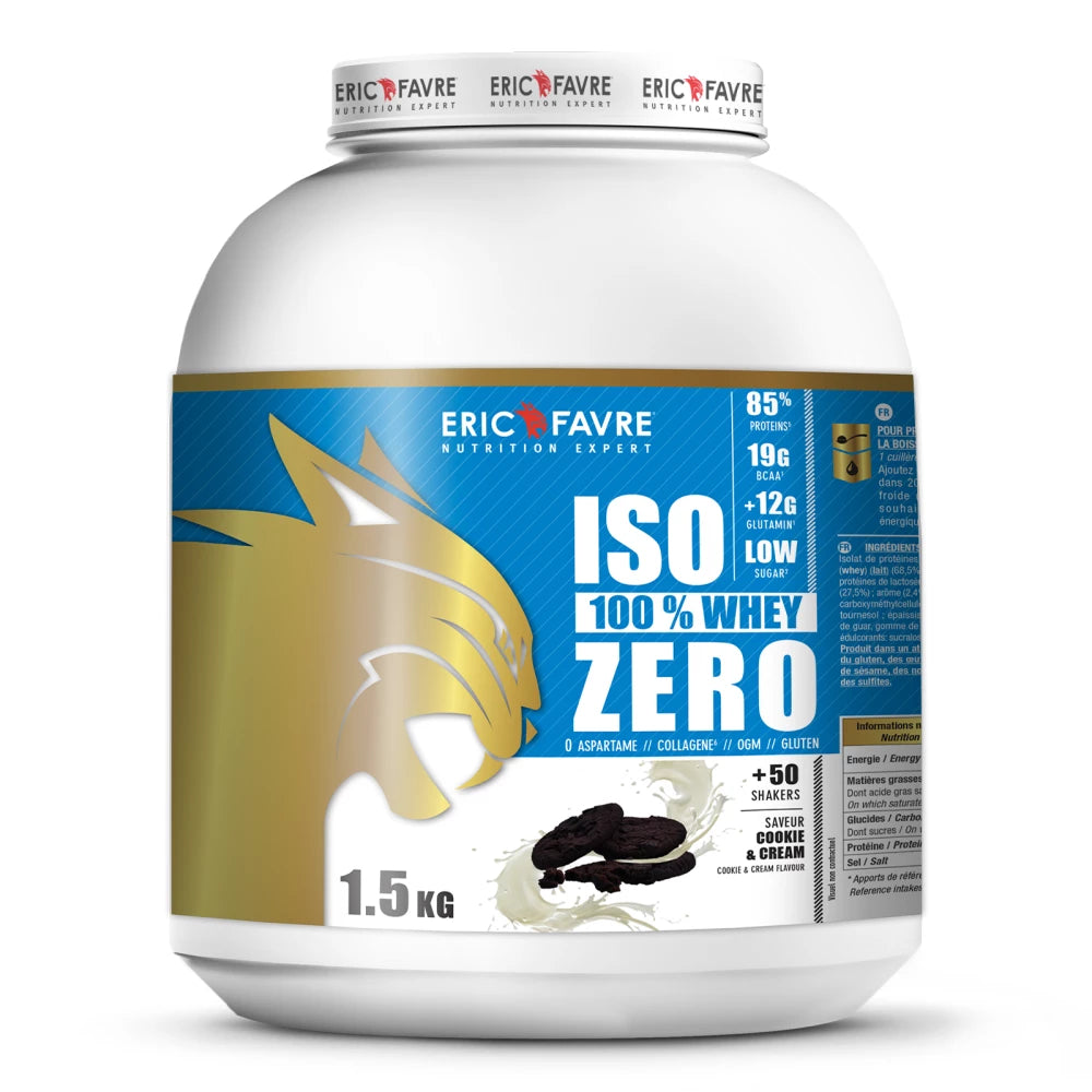 Iso Zero 100% Whey Protéine ERIC FAVRE