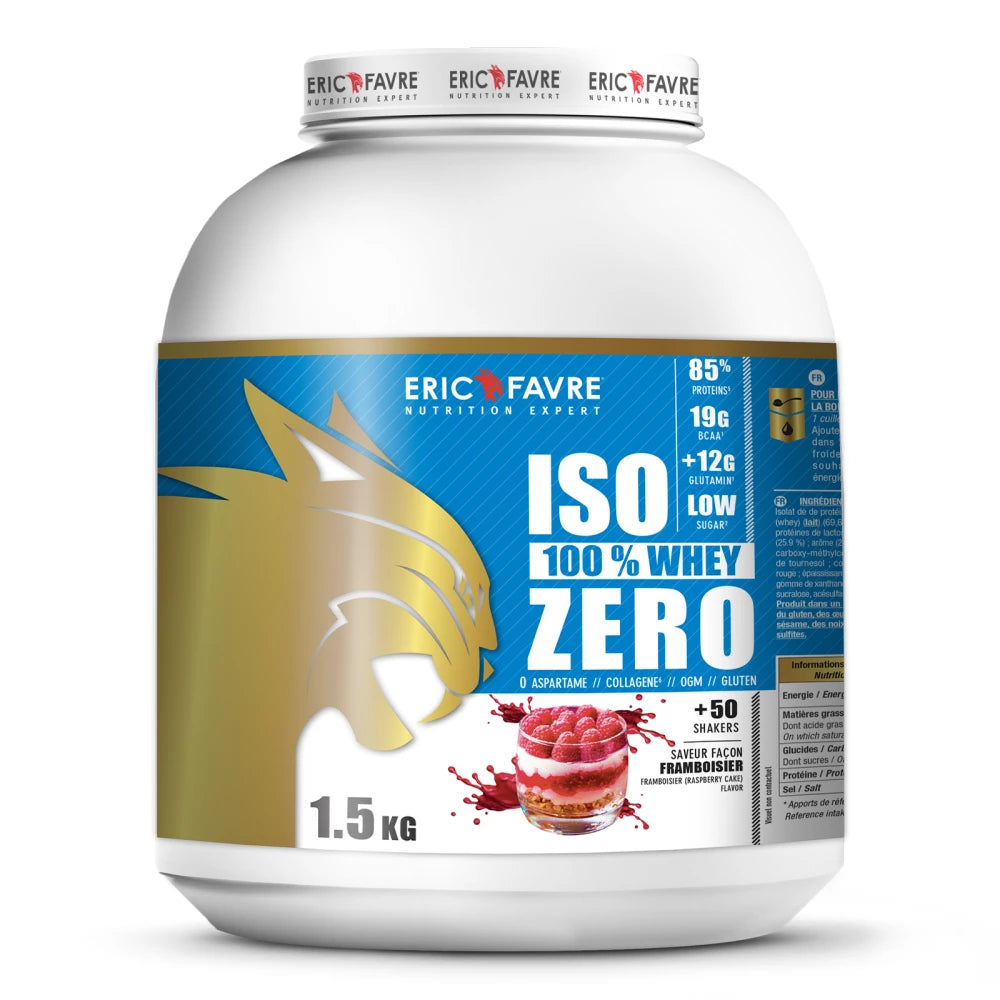 Iso Zero 100% Whey Protéine ERIC FAVRE